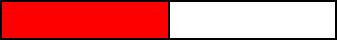rectangle one half red